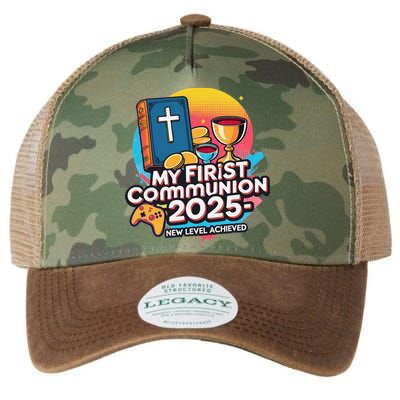 My 1st First Communion 2025 Video Game Controller Legacy Tie Dye Trucker Hat