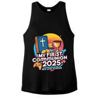 My 1st First Communion 2025 Video Game Controller Ladies PosiCharge Tri-Blend Wicking Tank