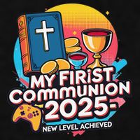 My 1st First Communion 2025 Video Game Controller Ladies PosiCharge Tri-Blend Wicking Tank