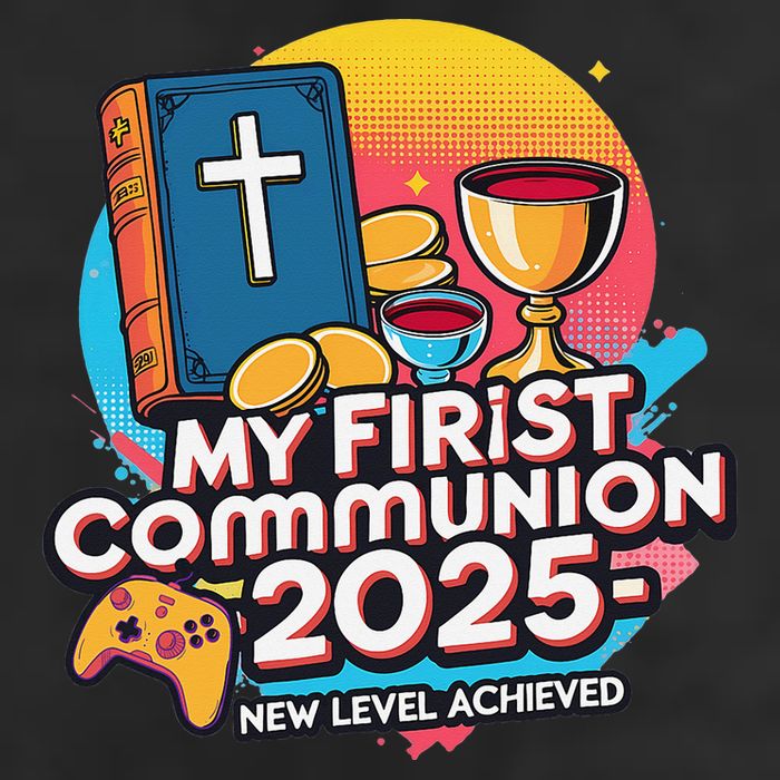 My 1st First Communion 2025 Video Game Controller Cool Comfort Performance Bucket Hat