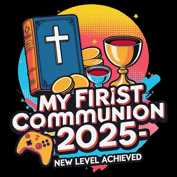My 1st First Communion 2025 Video Game Controller Bucket Hat