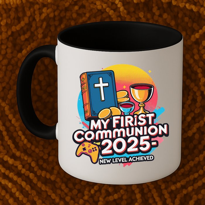 My 1st First Communion 2025 Video Game Controller Mug