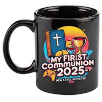My 1st First Communion 2025 Video Game Controller 11oz C Handle Ceramic Mug