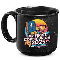 My 1st First Communion 2025 Video Game Controller 15oz Campfire Ceramic Mug