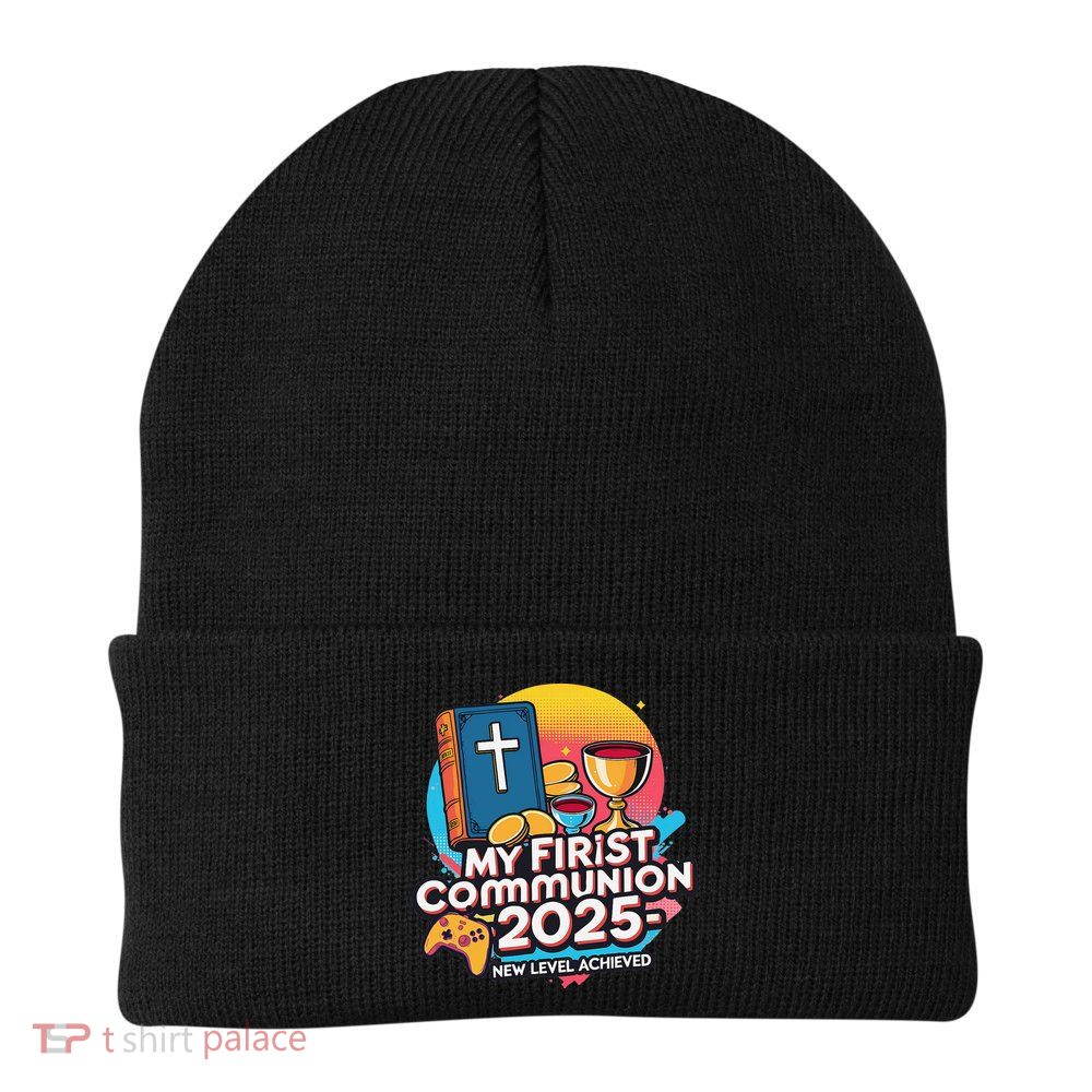 My 1st First Communion 2025 Video Game Controller Beanie