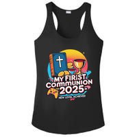 My 1st First Communion 2025 Video Game Controller Ladies PosiCharge Competitor Racerback Tank