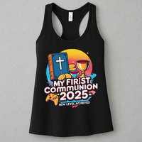 My 1st First Communion 2025 Video Game Controller Womens Tank Top