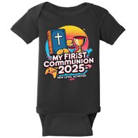 My 1st First Communion 2025 Video Game Controller Baby Bodysuit