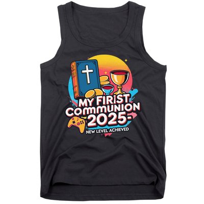 My 1st First Communion 2025 Video Game Controller Tank Top