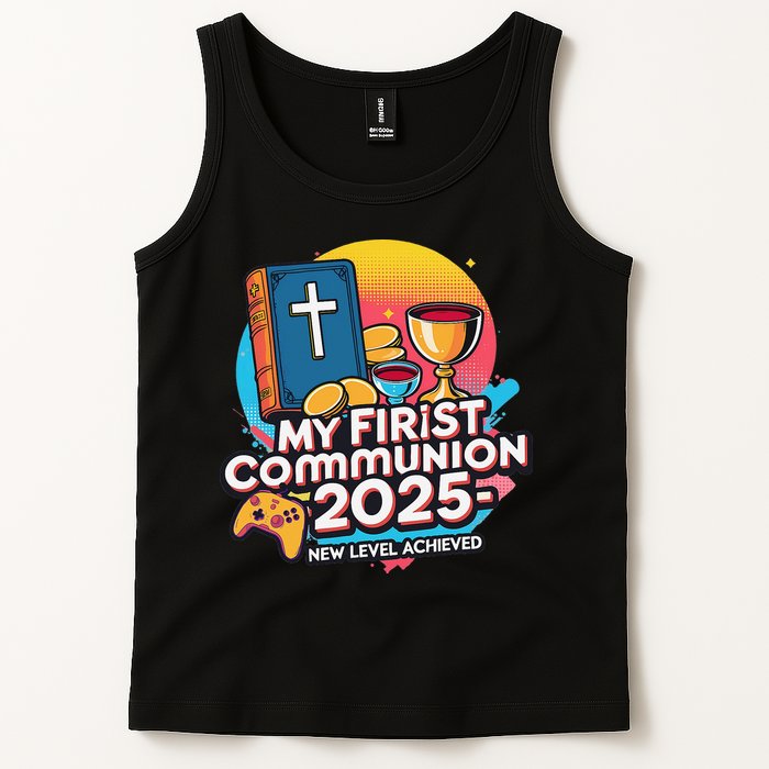 My 1st First Communion 2025 Video Game Controller Tank Top