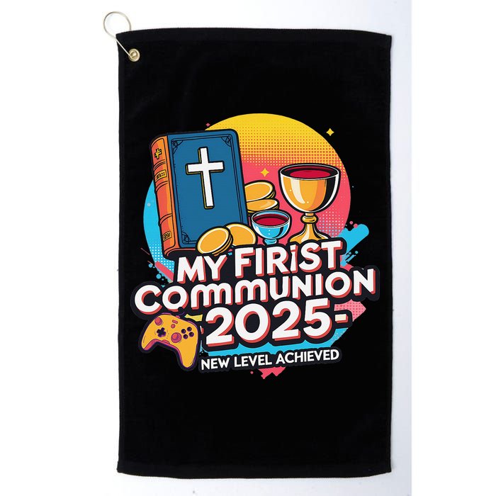 My 1st First Communion 2025 Video Game Controller Golf Towel