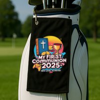 My 1st First Communion 2025 Video Game Controller Golf Towel