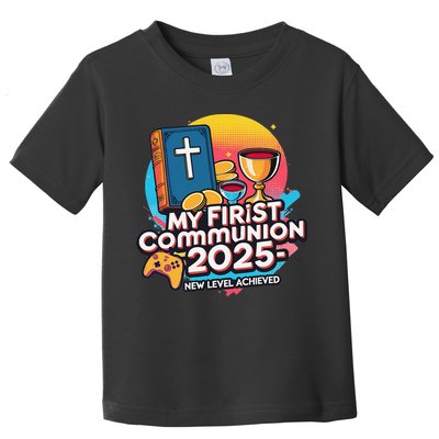 My 1st First Communion 2025 Video Game Controller Toddler T-Shirt