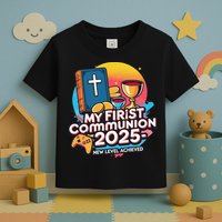 My 1st First Communion 2025 Video Game Controller Toddler T-Shirt
