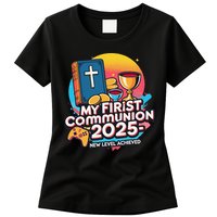 My 1st First Communion 2025 Video Game Controller Womens T-Shirt