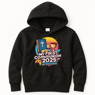 My 1st First Communion 2025 Video Game Controller Kids Hoodie
