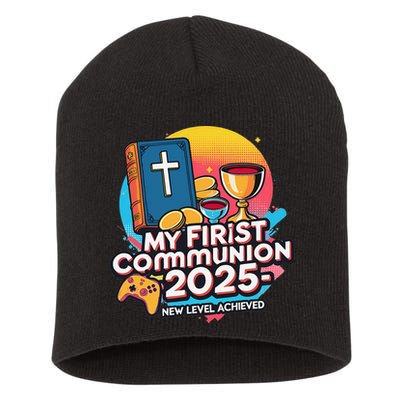 My 1st First Communion 2025 Video Game Controller Short Acrylic Beanie