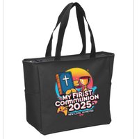 My 1st First Communion 2025 Video Game Controller Zip Tote Bag