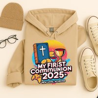 My 1st First Communion 2025 Video Game Controller Hoodie