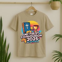 My 1st First Communion 2025 Video Game Controller T-Shirt