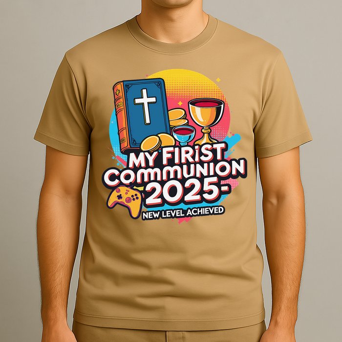 My 1st First Communion 2025 Video Game Controller T-Shirt