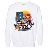 My 1st First Communion 2025 Video Game Controller Garment-Dyed Sweatshirt