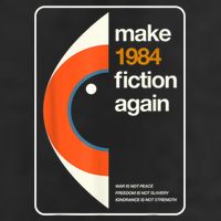 Make 1984 Fiction Again Freedom Cool Comfort Performance Bucket Hat