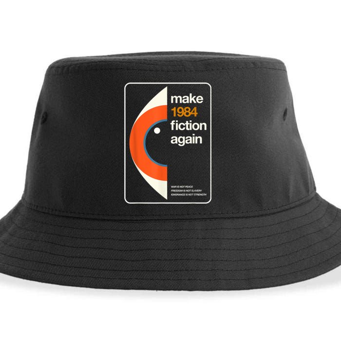 Make 1984 Fiction Again Freedom Sustainable Bucket Hat