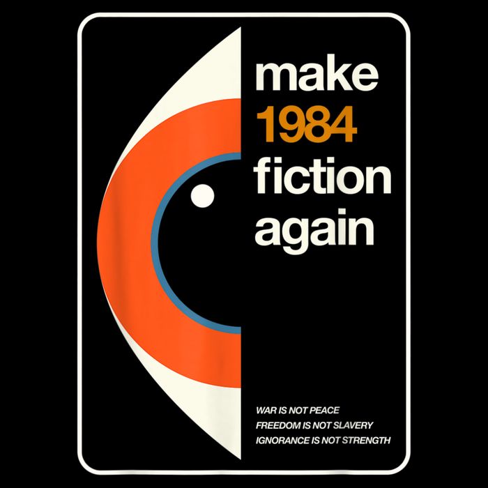 Make 1984 Fiction Again Freedom Bucket Hat