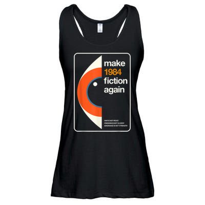 Make 1984 Fiction Again Freedom Ladies Essential Flowy Tank