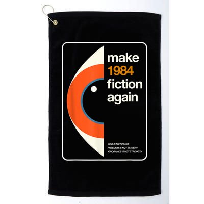 Make 1984 Fiction Again Freedom Golf Towel