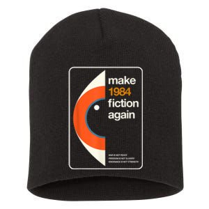 Make 1984 Fiction Again Freedom Short Acrylic Beanie