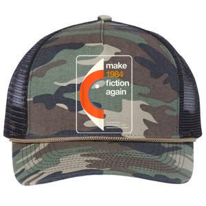 Make 1984 Fiction Again Freedom Retro Rope Trucker Hat Cap