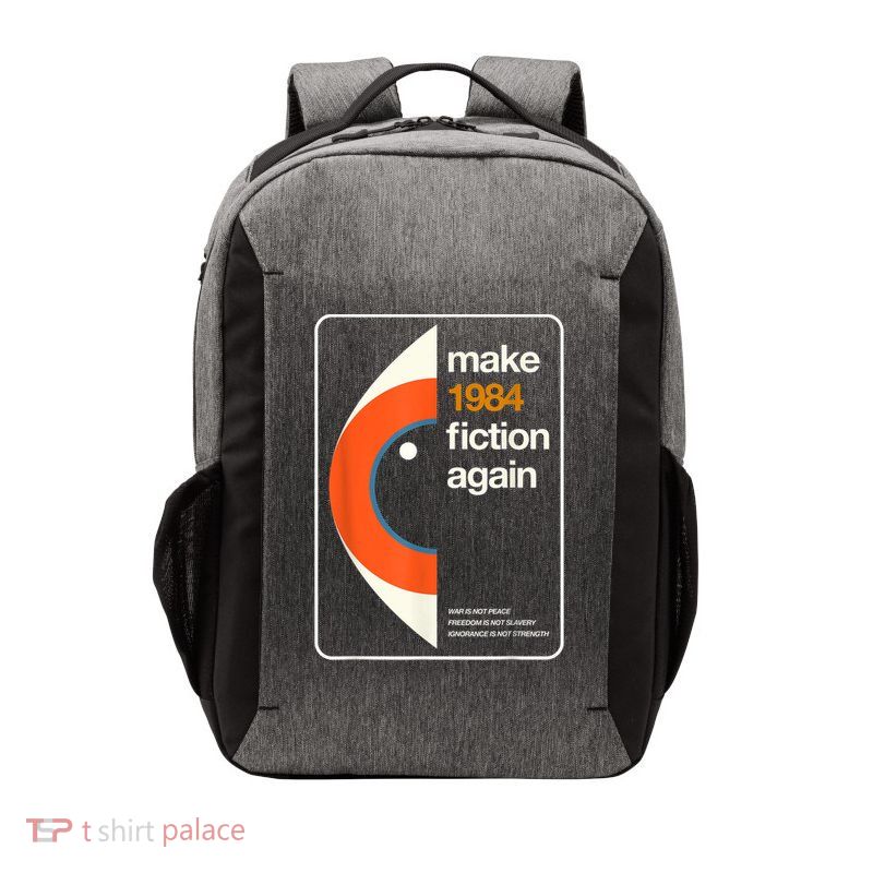 Make 1984 Fiction Again Freedom Vector Backpack