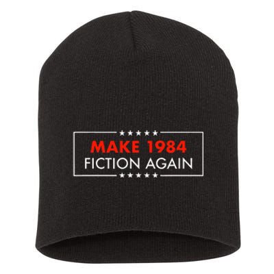 Make 1984 Fiction Again Giftable Short Acrylic Beanie