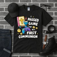 My 1st First Communion Video Game Controller Tall T-Shirt