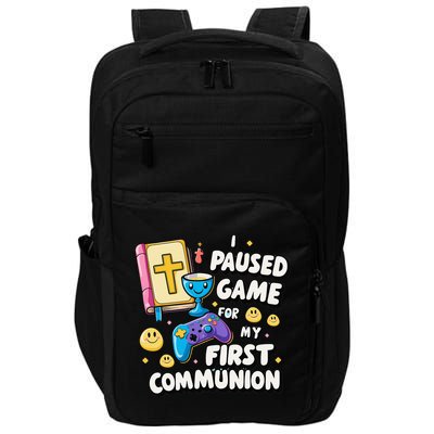 My 1st First Communion Video Game Controller Impact Tech Backpack