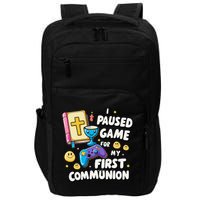 My 1st First Communion Video Game Controller Impact Tech Backpack