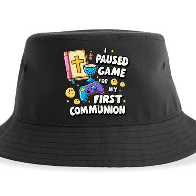 My 1st First Communion Video Game Controller Sustainable Bucket Hat