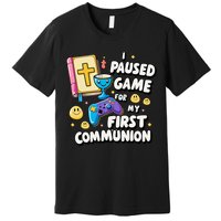 My 1st First Communion Video Game Controller Premium T-Shirt