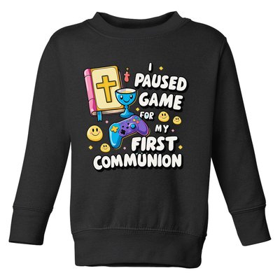 My 1st First Communion Video Game Controller Toddler Sweatshirt