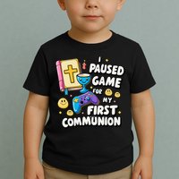 My 1st First Communion Video Game Controller Toddler T-Shirt