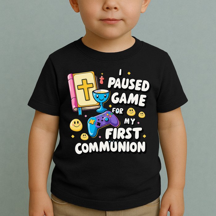 My 1st First Communion Video Game Controller Toddler T-Shirt