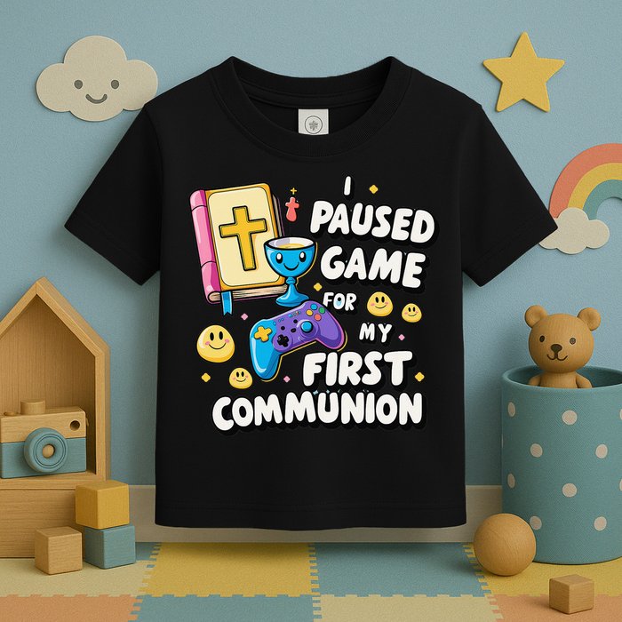 My 1st First Communion Video Game Controller Toddler T-Shirt