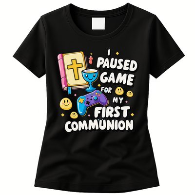 My 1st First Communion Video Game Controller Womens T-Shirt