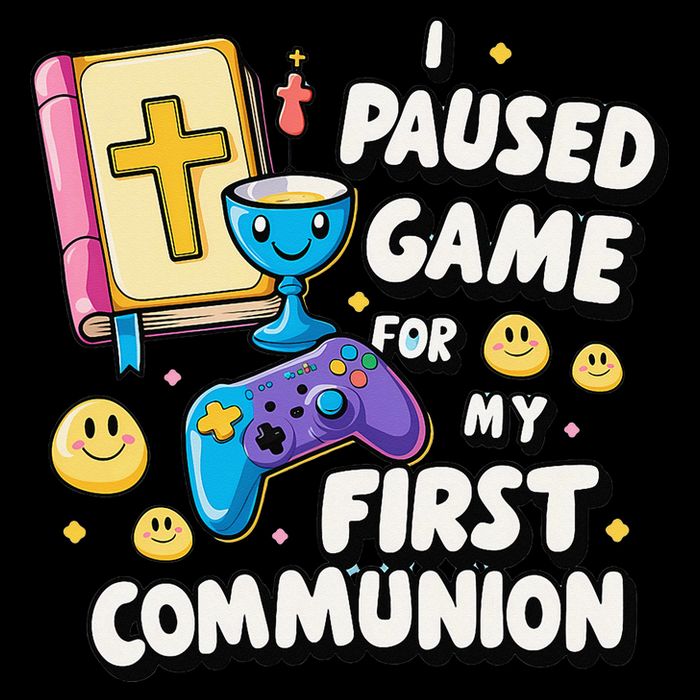 My 1st First Communion Video Game Controller Zip Tote Bag