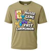 My 1st First Communion Video Game Controller Cooling Performance Crew T-Shirt