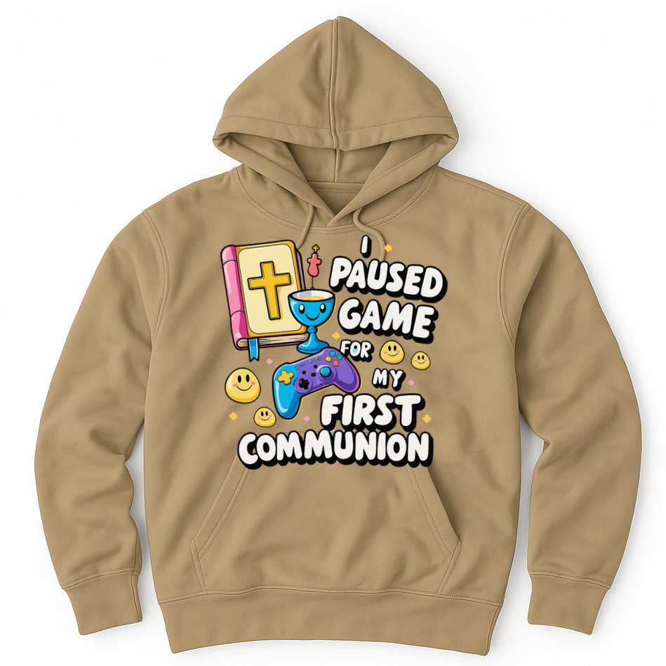 My 1st First Communion Video Game Controller Hoodie
