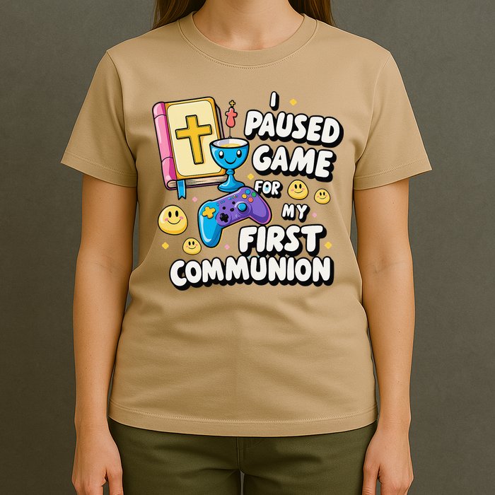 My 1st First Communion Video Game Controller T-Shirt