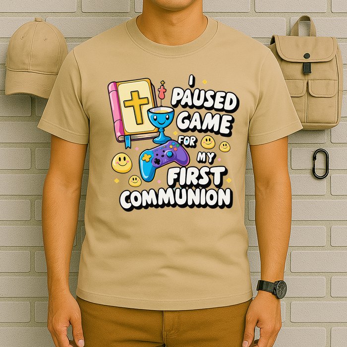 My 1st First Communion Video Game Controller T-Shirt